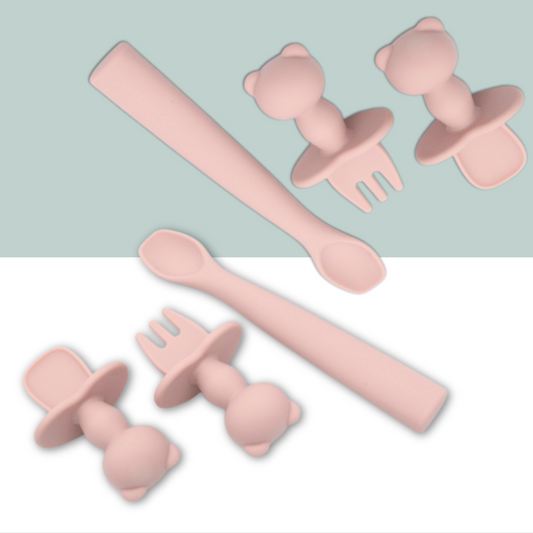 Baby Silicone Cutlery Bundle Set (6 pieces)