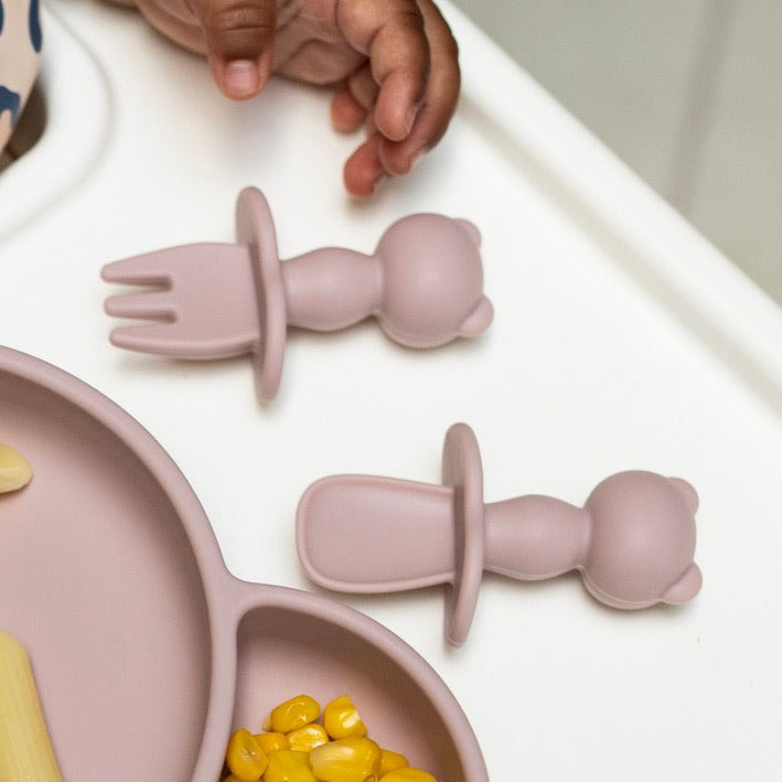 Baby Silicone Cutlery Set