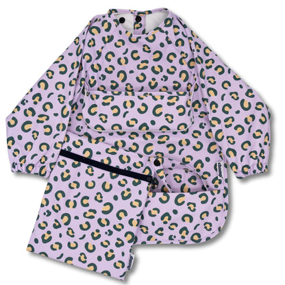 The EveryKid Coverall Baby Bib- Free Gift Cutlery Set & Carry Case Included