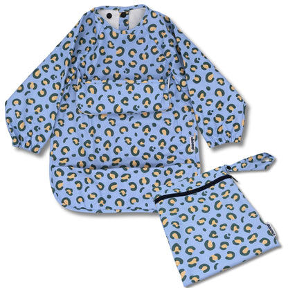 The EveryKid Coverall Baby Bib- Free Gift Cutlery Set & Carry Case Included