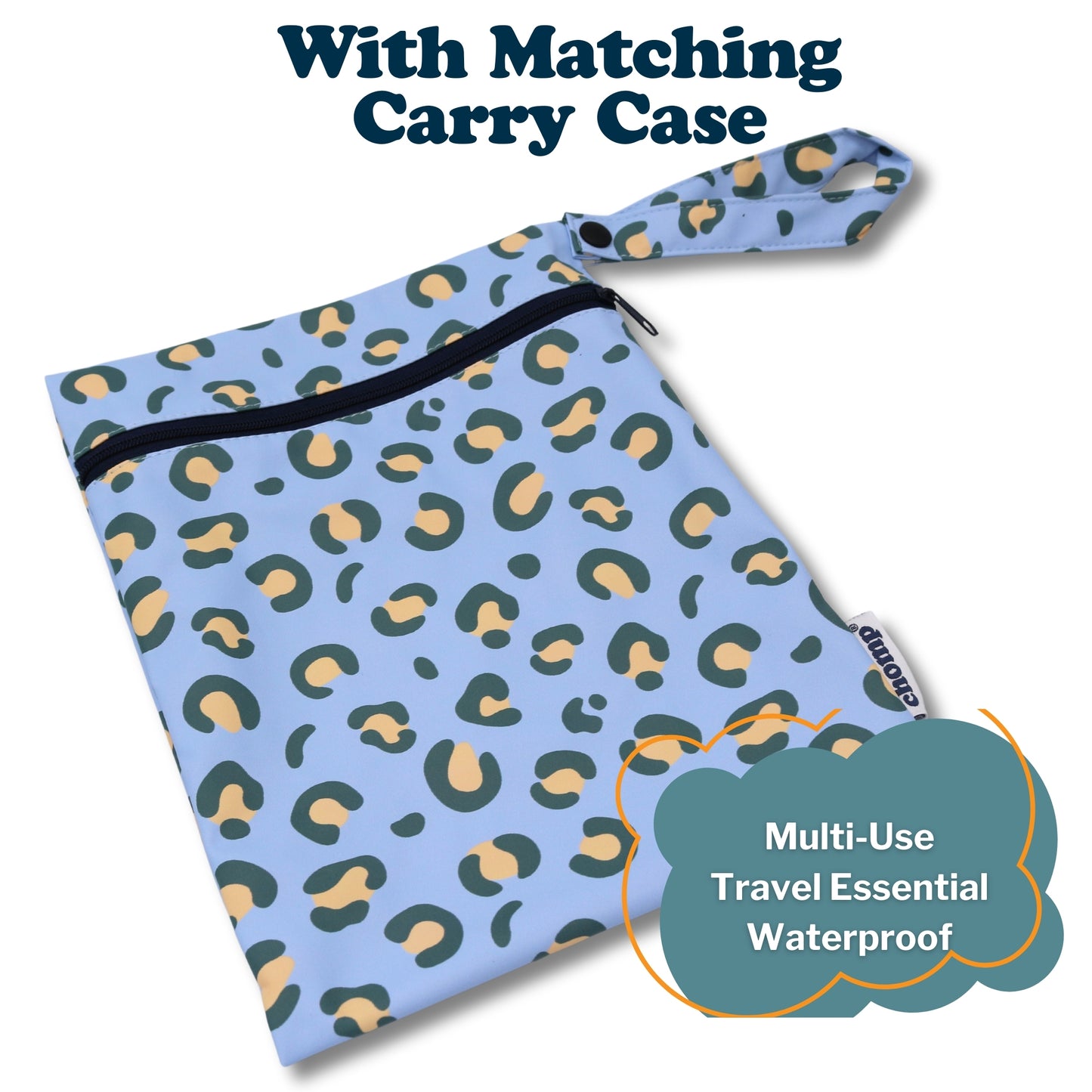The EveryKid Coverall Baby Bib- Free Gift Cutlery Set & Carry Case Included