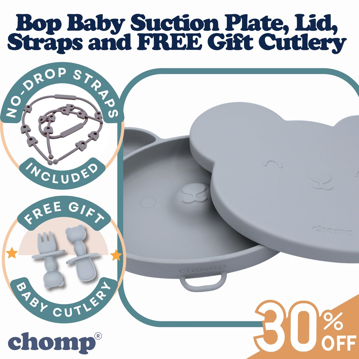 Bop Baby All-In-1 Suction Plate