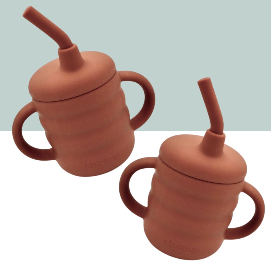 All-in-1 Baby and Toddler Sippy Cup Double Pack