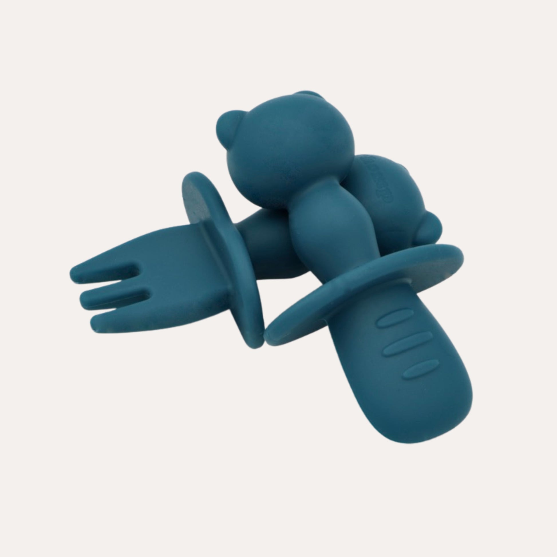 chomp baby cutlery set blueberry