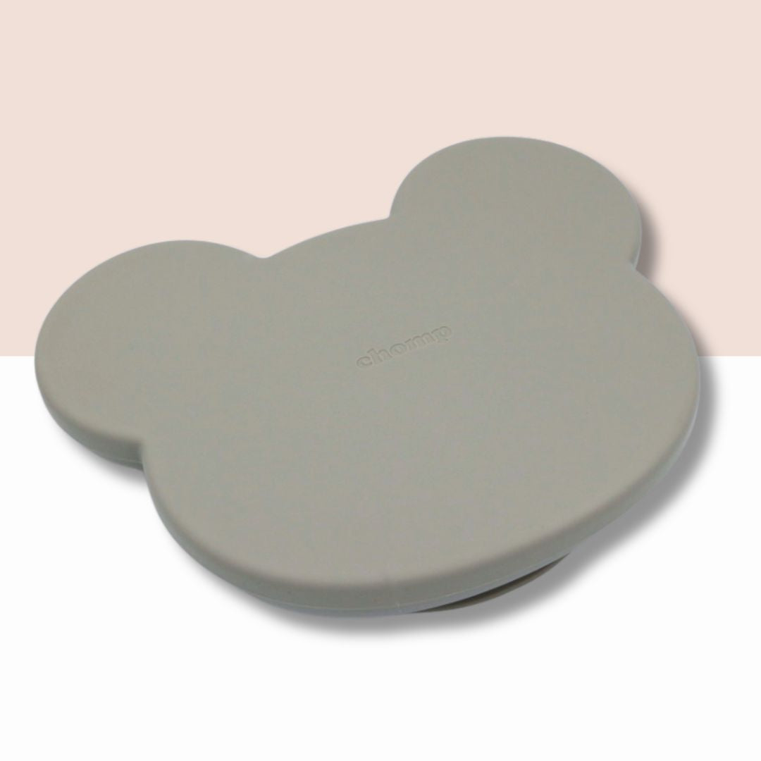 Panda Baby Suction Plate with Lid
