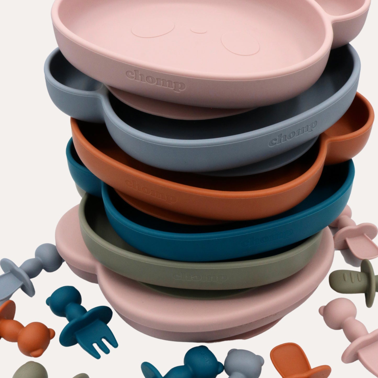 Panda Baby Suction Plate & Cutlery Set
