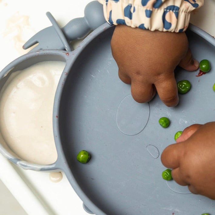 Panda Baby Suction Plate & Cutlery Set
