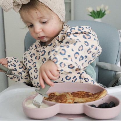 Panda Baby Suction Plate- with free gift matching lid