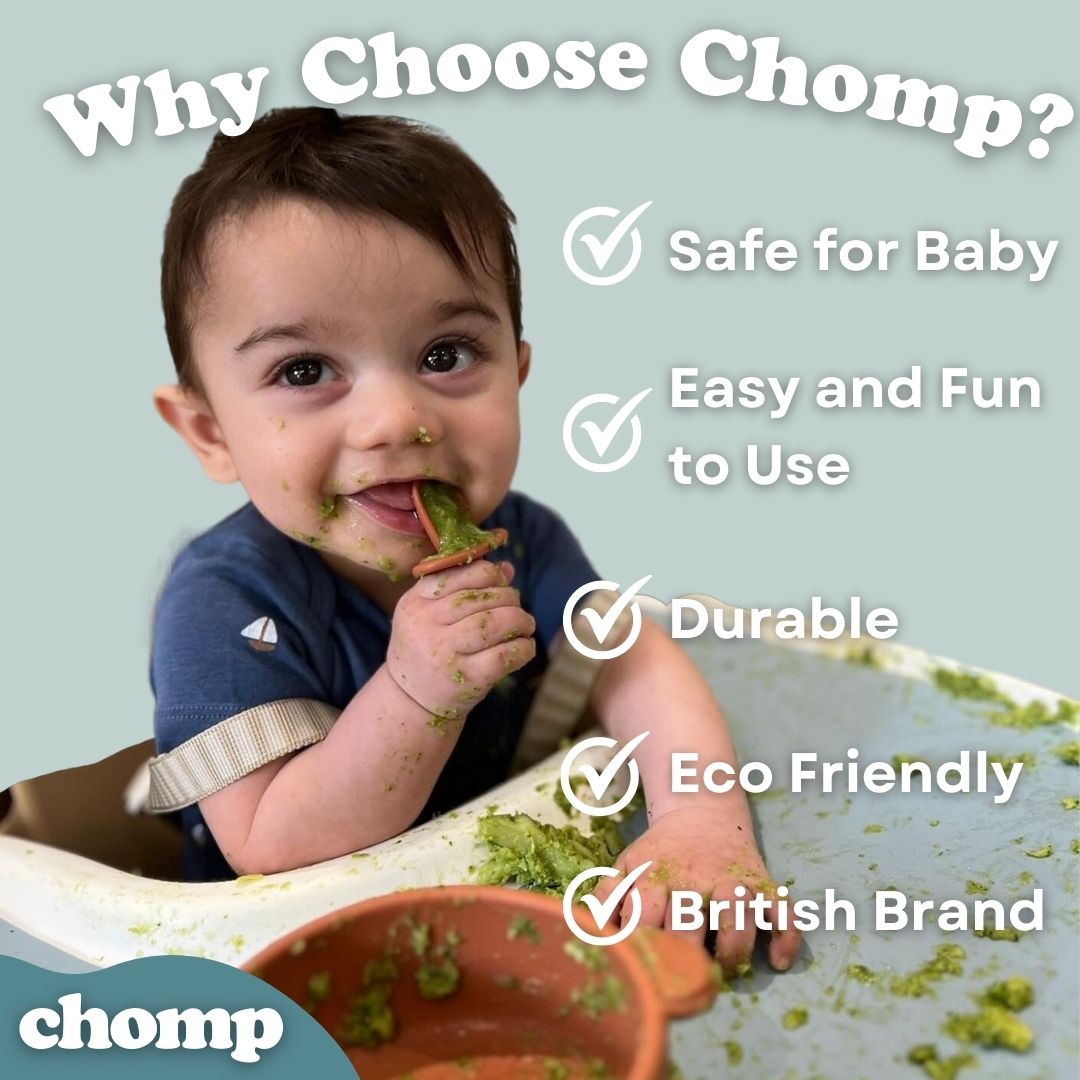chomp baby cutlery set