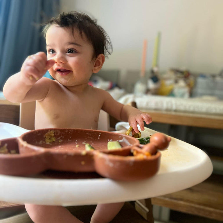 Panda Baby Suction Plate & Cutlery Set