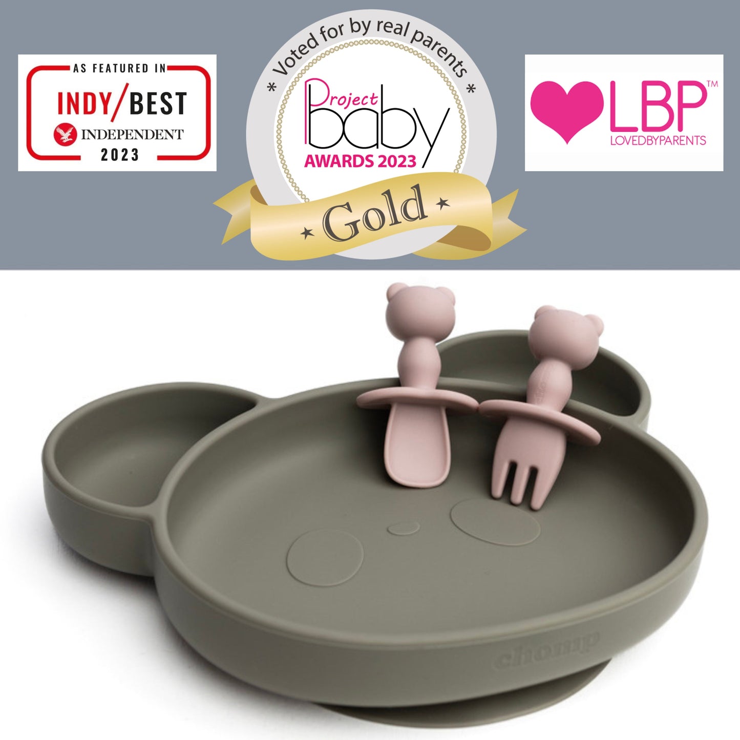 Baby Silicone Cutlery Bundle Set (6 pieces)